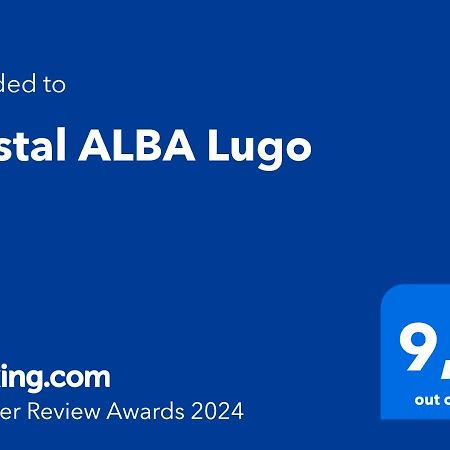Hostal Alba Lugo Eksteriør bilde