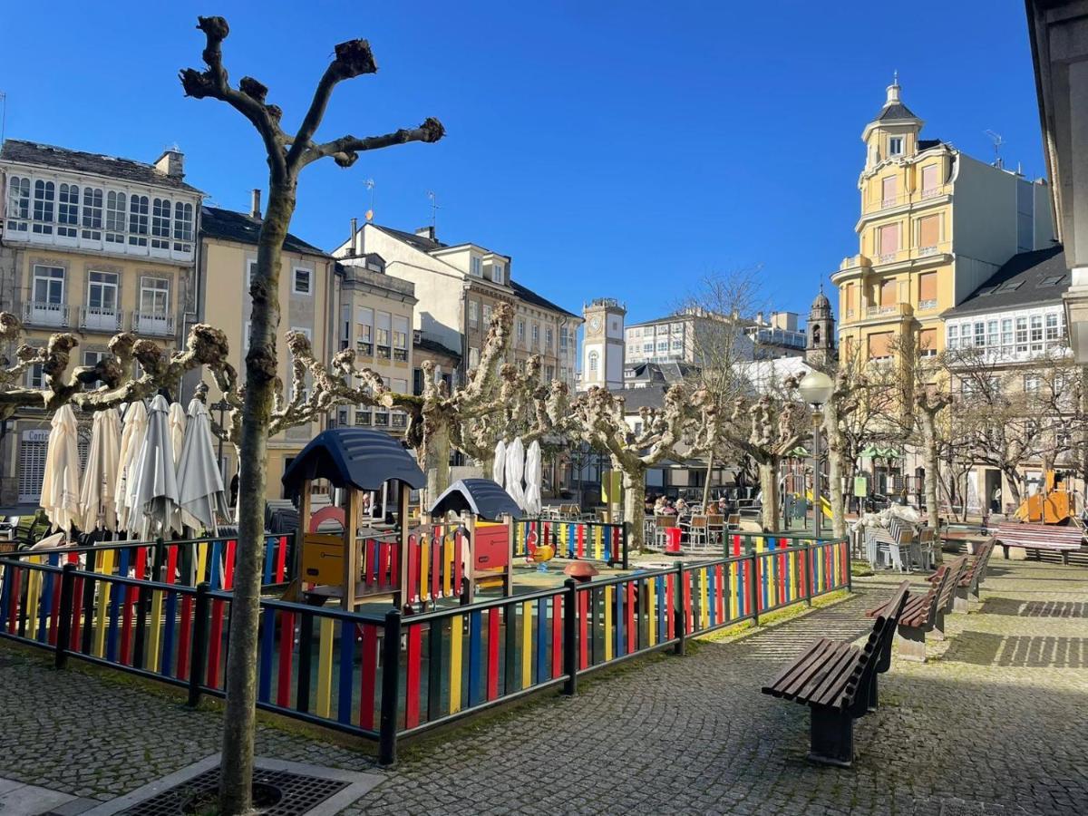 Hostal Alba Lugo Eksteriør bilde