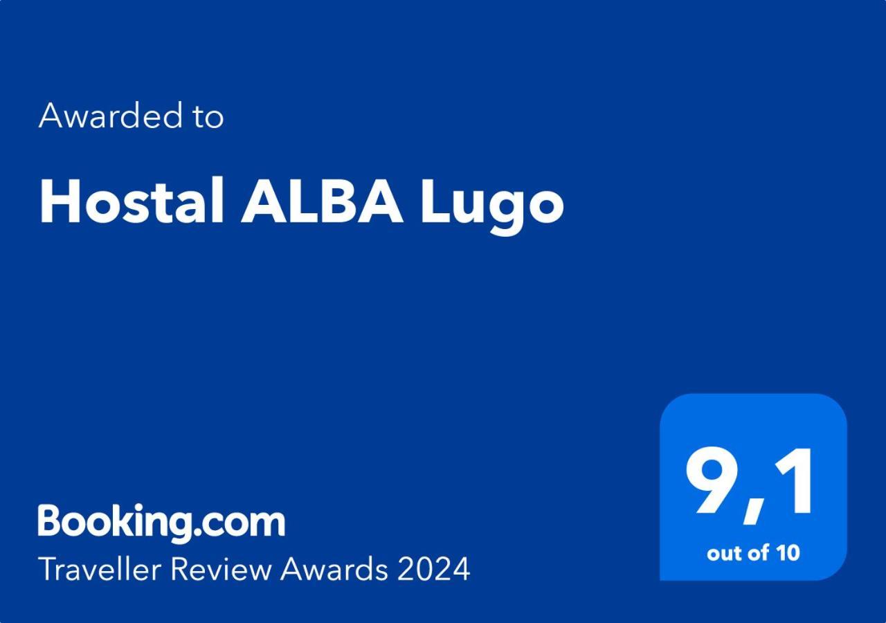 Hostal Alba Lugo Eksteriør bilde